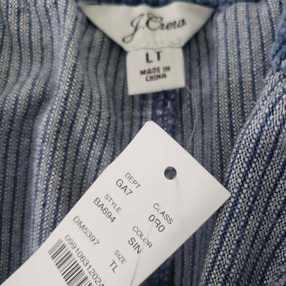 J Crew High Rise Straight Leg Camp Corduroy Pants NEW Womens Size Large Tall - Picture 6 of 15